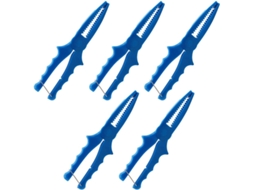 Pinça De Plástico Para Peixes, Pinça Pequena Para Peixes, Ferramenta De Pesca Portátil Com Controlad Gokoco