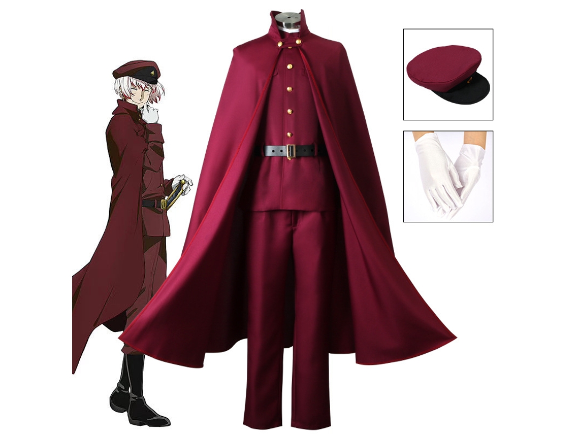 Bungou Stray Dogs Temporada 4 Cosplay Tōno Saikyu Fantasia Completa S