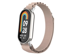 Pulseira De Nylon Com Plugue Metálico Para Xiaomi Mi Band 8
