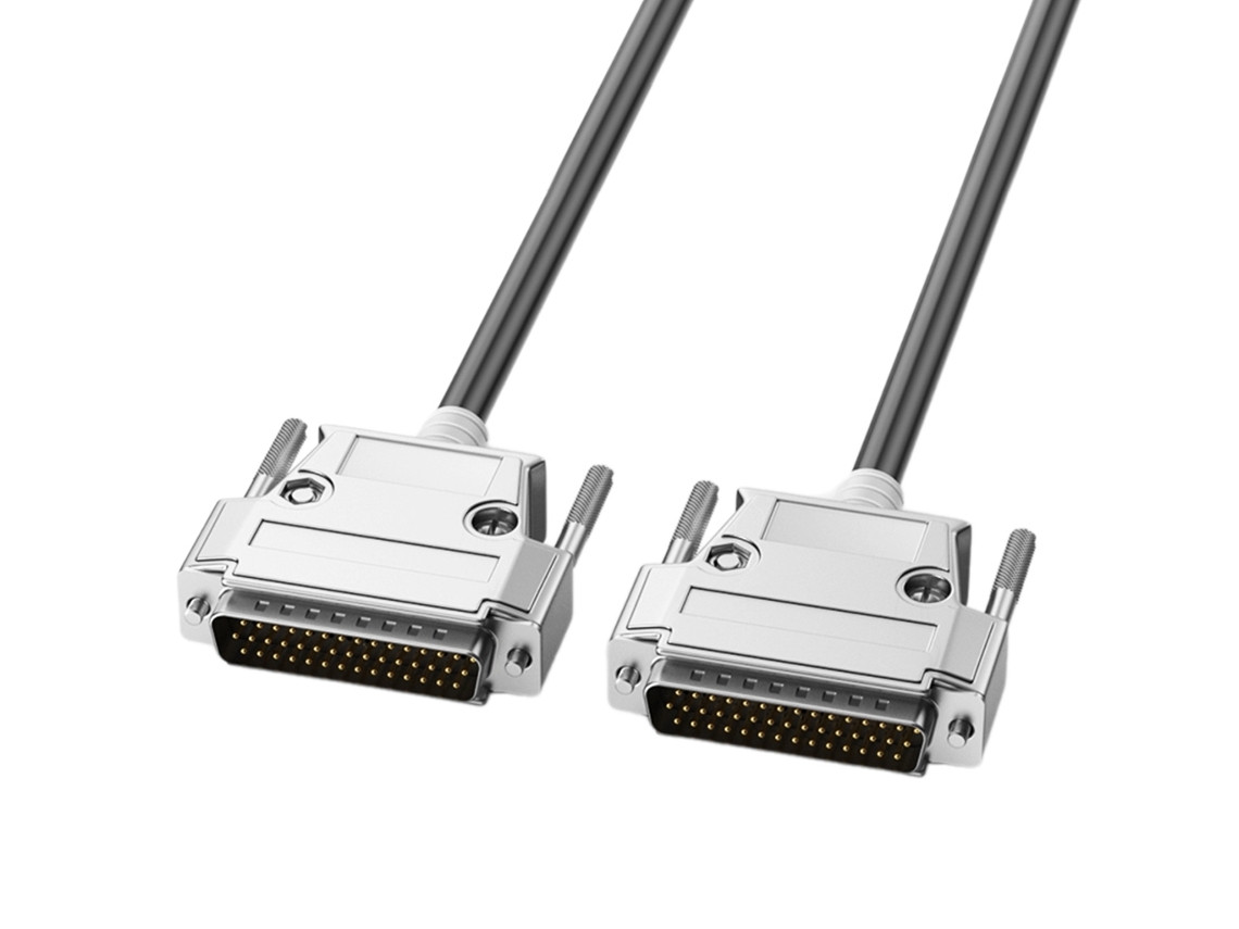 Cabo De Extensão De Porta Serial Db44 Macho Fêmea Hdb44 Para Servo De Dados Industriais Aquaforge
