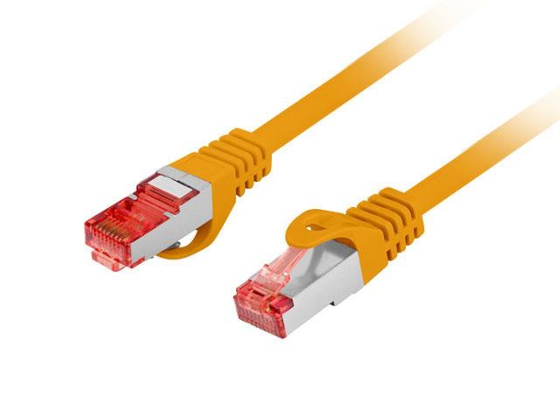 Cabo de Conexão LANBERG S/ftp Cat.6 1,5 M para Lan Lszh Cu com Teste Fluke Aprovado