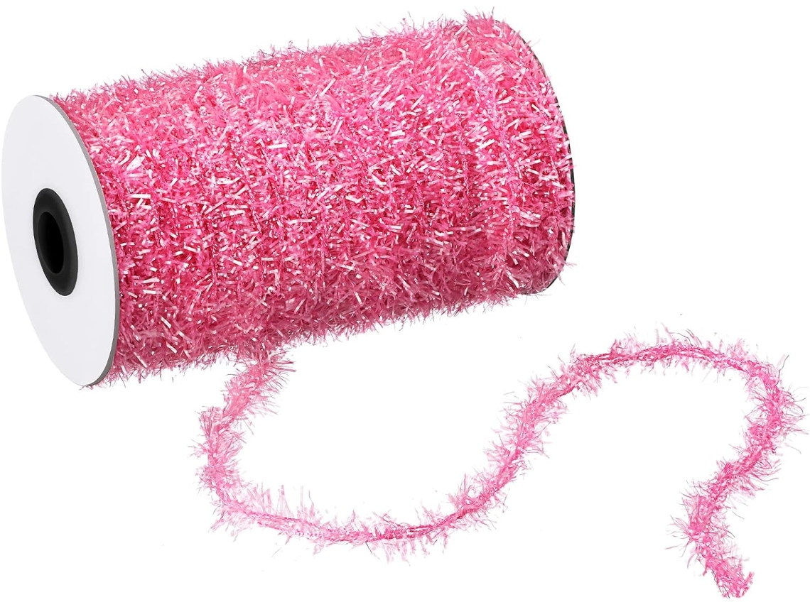 Guirlanda de glitter BRILVIBERA para árvore de Natal, 50 metros, glitter metálico fino para festas (não aplicável)