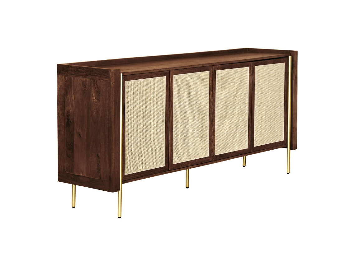 Aparador Home Esprit Fibra Madeira De Mangueira 180 X 40 X 80 Cm