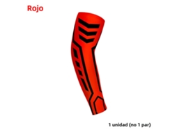 (vermelho,peça Única, Tamanho M)mangas Esportivas Para Os Braços,ideais Para Basquete,ciclismo,aquecimento,corrida De Verão E Proteção Uv