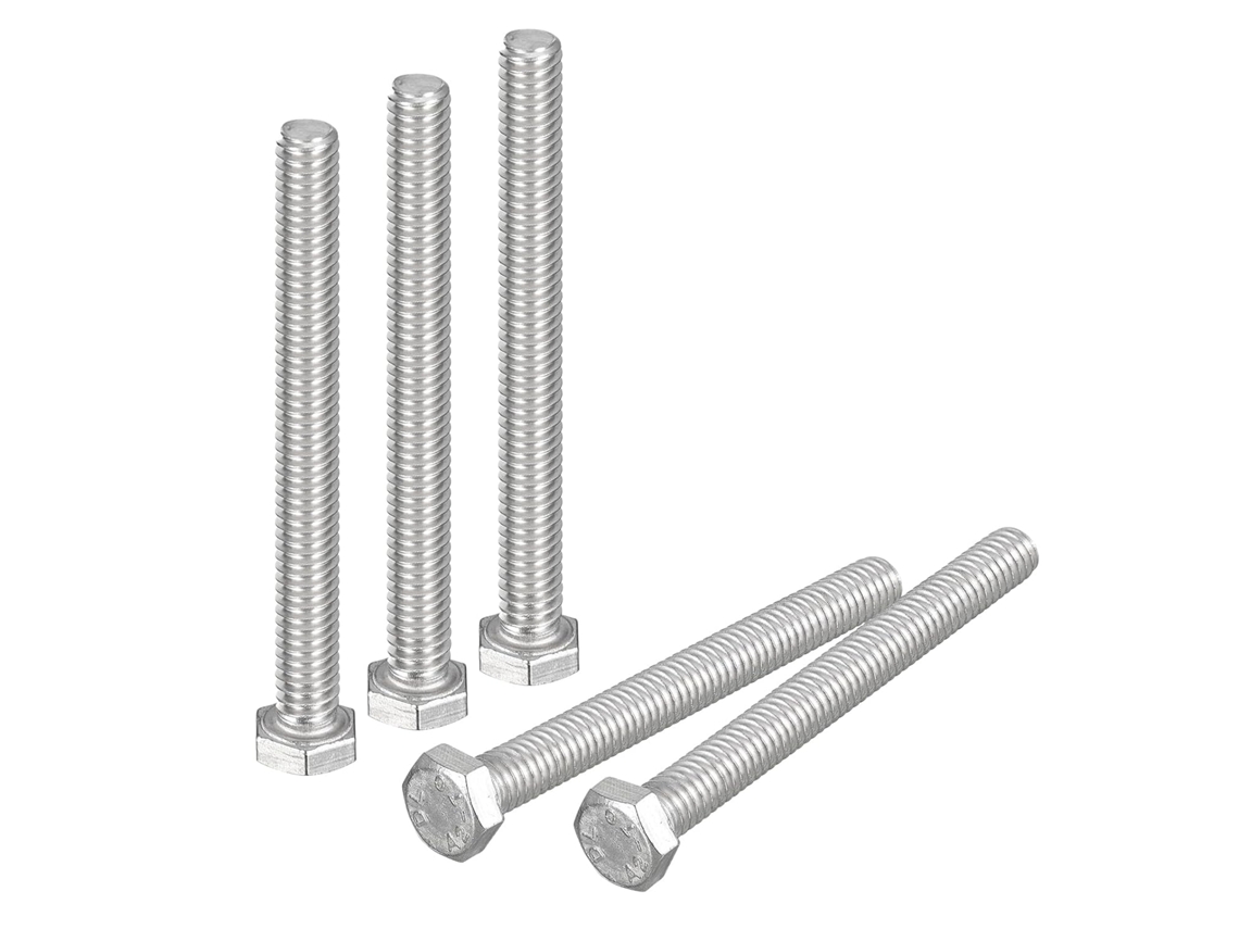 Parafuso de Cabeça Sextavada 5/16 18x3 em Aço Inoxidável 304, 6 Pçs CHABERLU