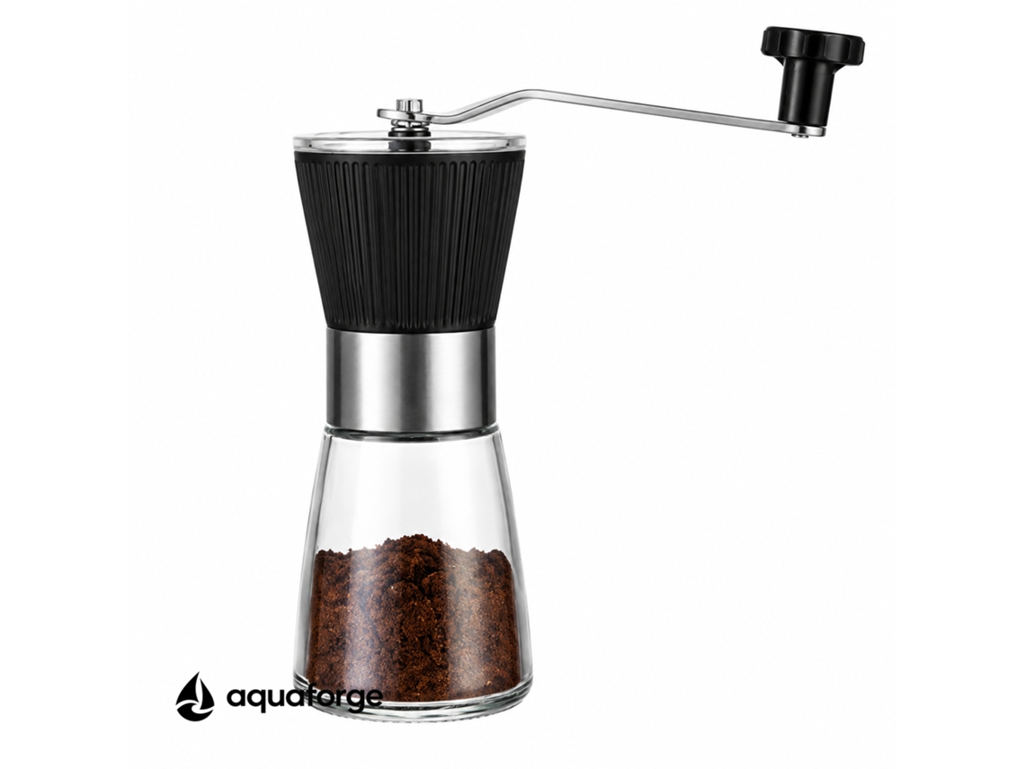 Moinho Manual De Café Aquaforge Para Café, Preto