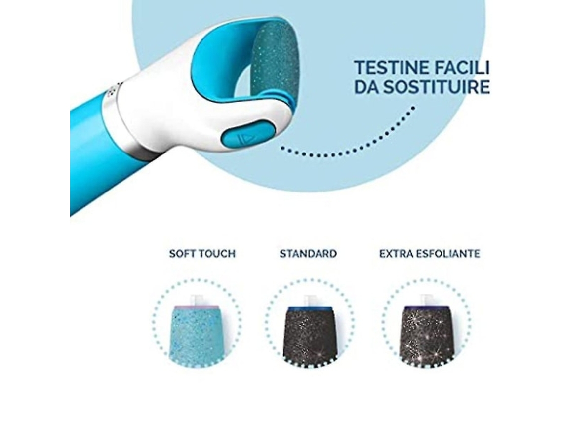Lixa Elétrica Para Pés, Removedora De Pele Morta, Ferramenta De Cuidados Com Os Pés Fx Aquaforge