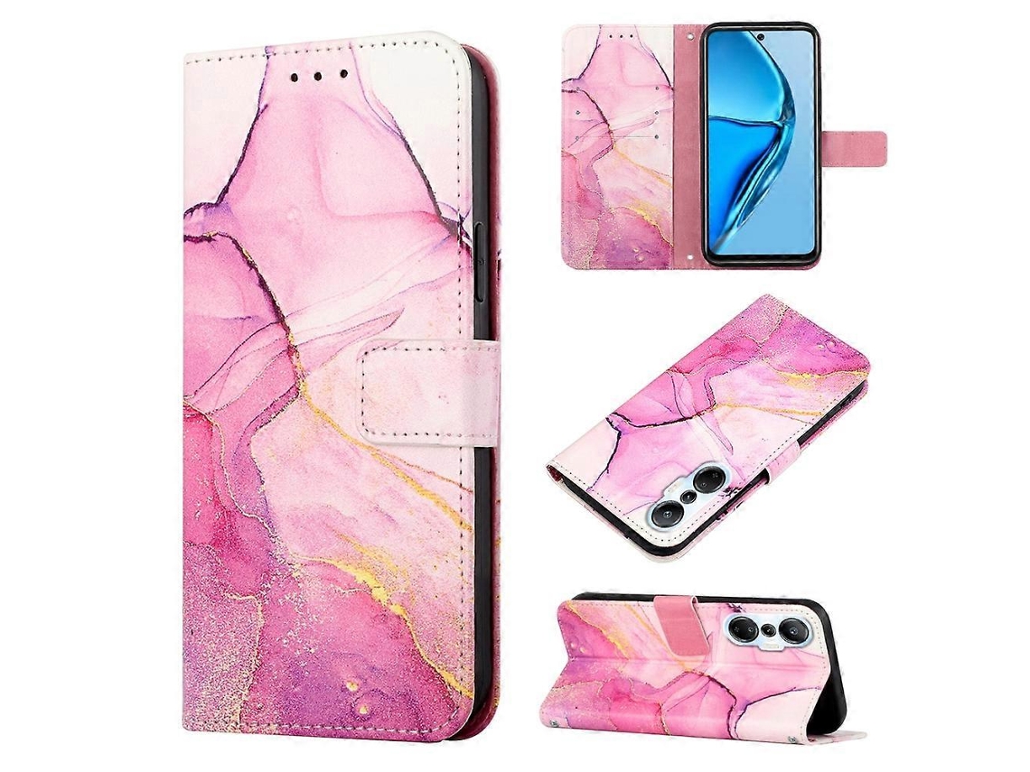 Capa De Celular Flip Em Couro Com Estampa De Mármore Para Infinix Hot 20s / 20 Pro X6827 Pt003