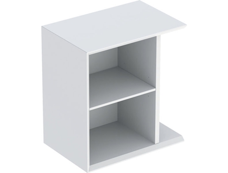 Elemento Lateral Icon com Caixa de Armazenamento na Parede 37X40X24 5 Cm 502324 Cor: Lacado Branco Mate GEBERIT