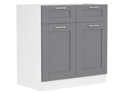 Armário De Cozinha Com 80 Cm De Base Colura Vcm