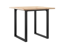 Dining Table, Dining Tables Vidaxl Marrom Madeira De Pinho (90 X 90 X 75.5 Cm)