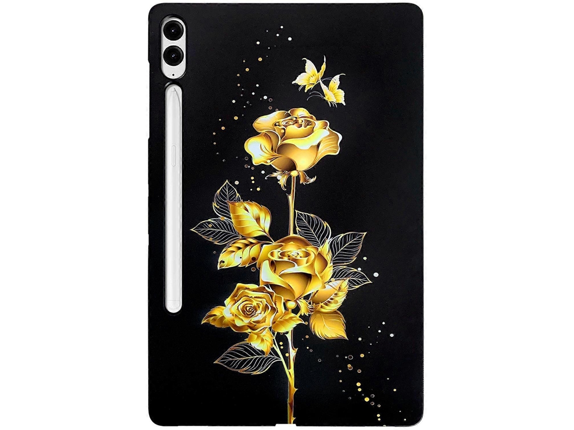 Capa Protetora Fina Em Tpu Com Estampa, Compatível Samsung Galaxy Tab S9 Fe/tab S10/s9. Tuotuo