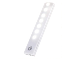 Luminária de Led para Armário com Sensor de Movimento, 3 Peças, Branca BRILVIBERA