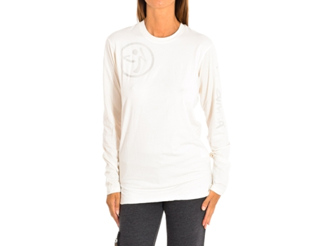 Sweatshirt de Mulher ZUMBA Branco (XS)