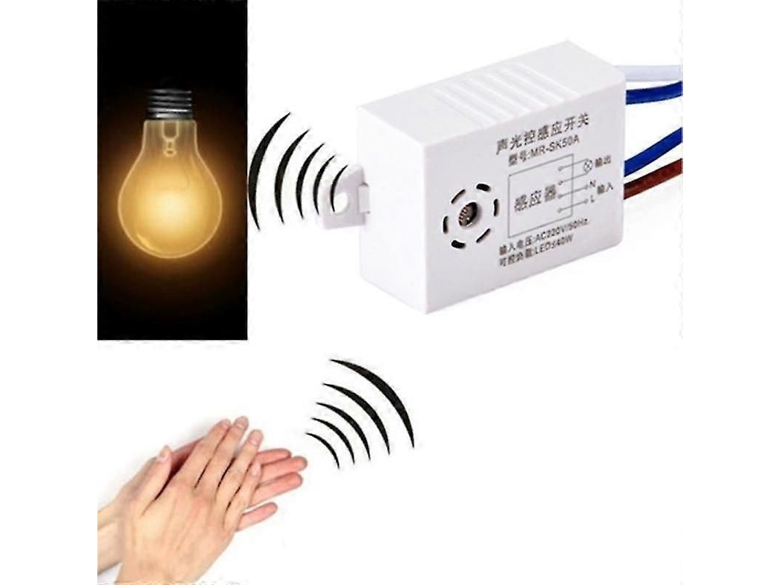 Sensor De Voz Inteligente Para Ligar/desligar Luz Automaticamente