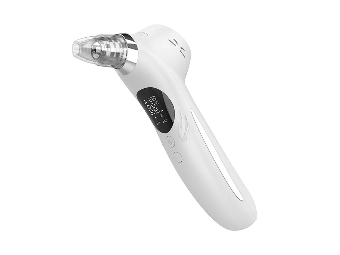Removedor de Cravos a Vácuo para Poros para Rosto com Compressa Quente e Fria Massagem com Íons Positivos e Negativos para Spa em Casa 5 YIZHOOD