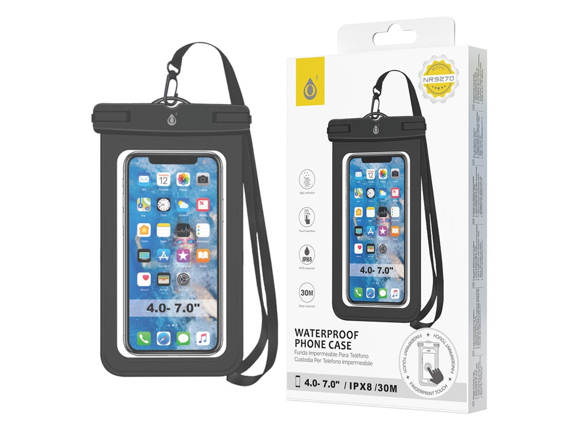Bolsa ONE PLUS NR9270 para Samsung Galaxy A13 4G (Preto)