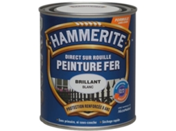 Tinta De Ferro Lacado Brilhante Hammerite 0,75 L Vermelho Basco