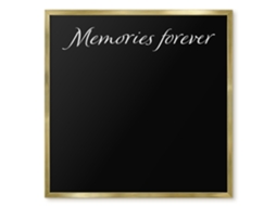 Magnetic Board Memories Forever For The Living Room Espelharte (50x50 Cm)