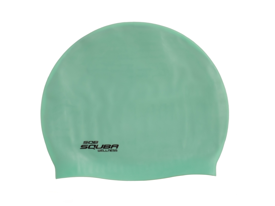 Touca de natação de silicone Squba para adultos