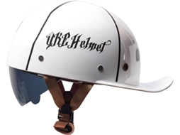 Capacete De Beisebol Estilo Boné, Capacete Aberto Estiloso Com Viseira Oculta, Capacetes De Beisebol Anticolisão Para