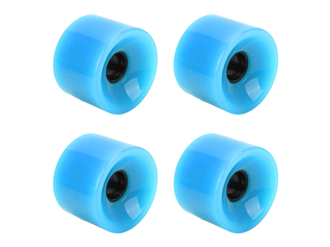 Rodas de Patinete BUSINESS PU 78A com Grip Forte Azul S/MARCA
