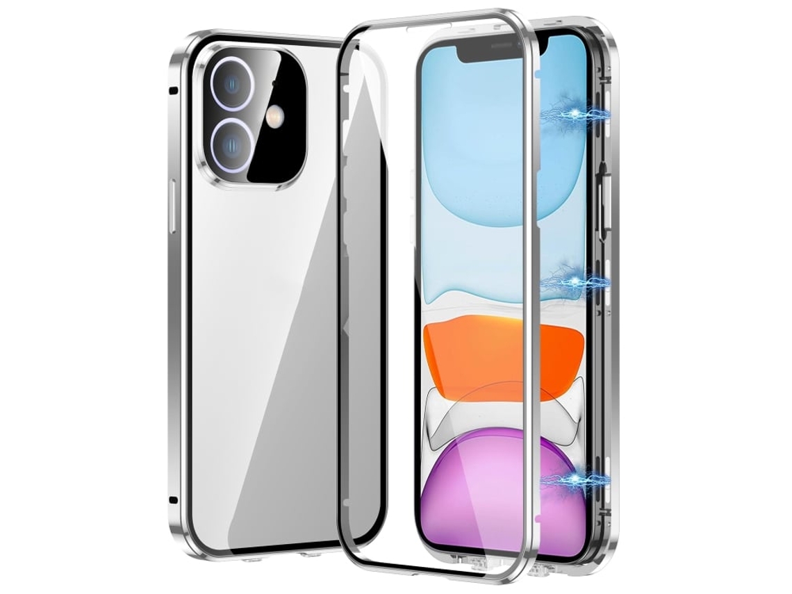 Capa De Vidro Temperado Hd Para Iphone 11 - Fecho Magnético Duplo