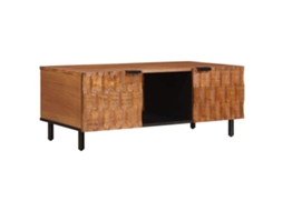 Vidaxl Mesa De Centro Castanho 100 X 54 X 40 Cm