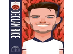 Livro Football Legends Declan Rice de George Maudsley (Inglês)