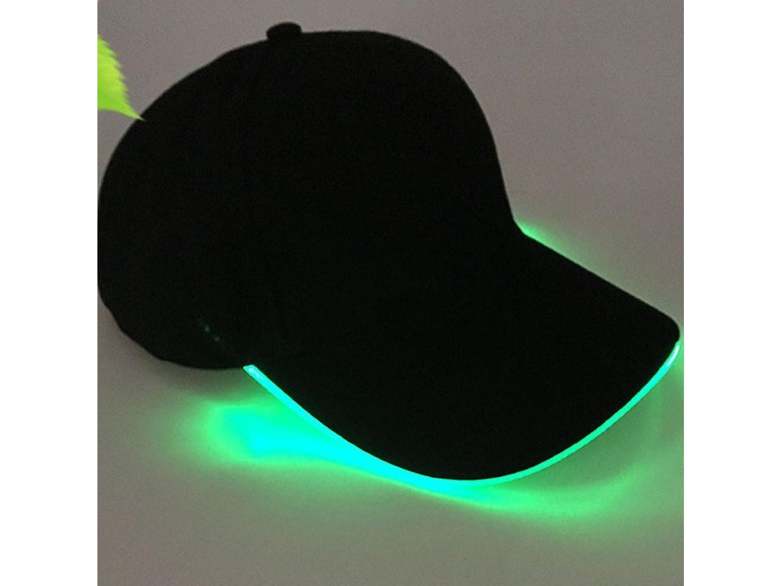 2026 gorra de Béisbol com Luz Led Brilhante para Festa Hip Hop Ajustável