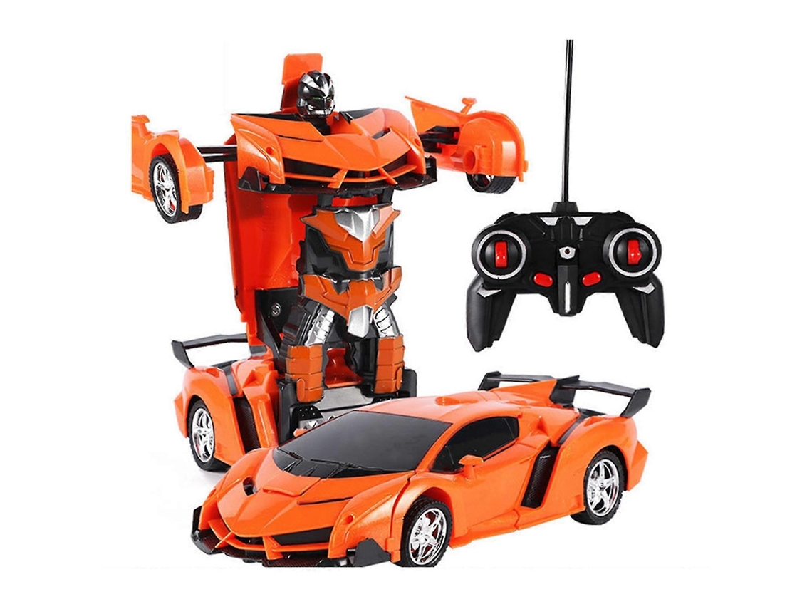 Carro Robô De Controle Remoto Para Crianças, Brinquedo Transformador, Carro Quebra Cabeça Antiqueda, Brinquedo Para Crianças, Meni Aquaforge