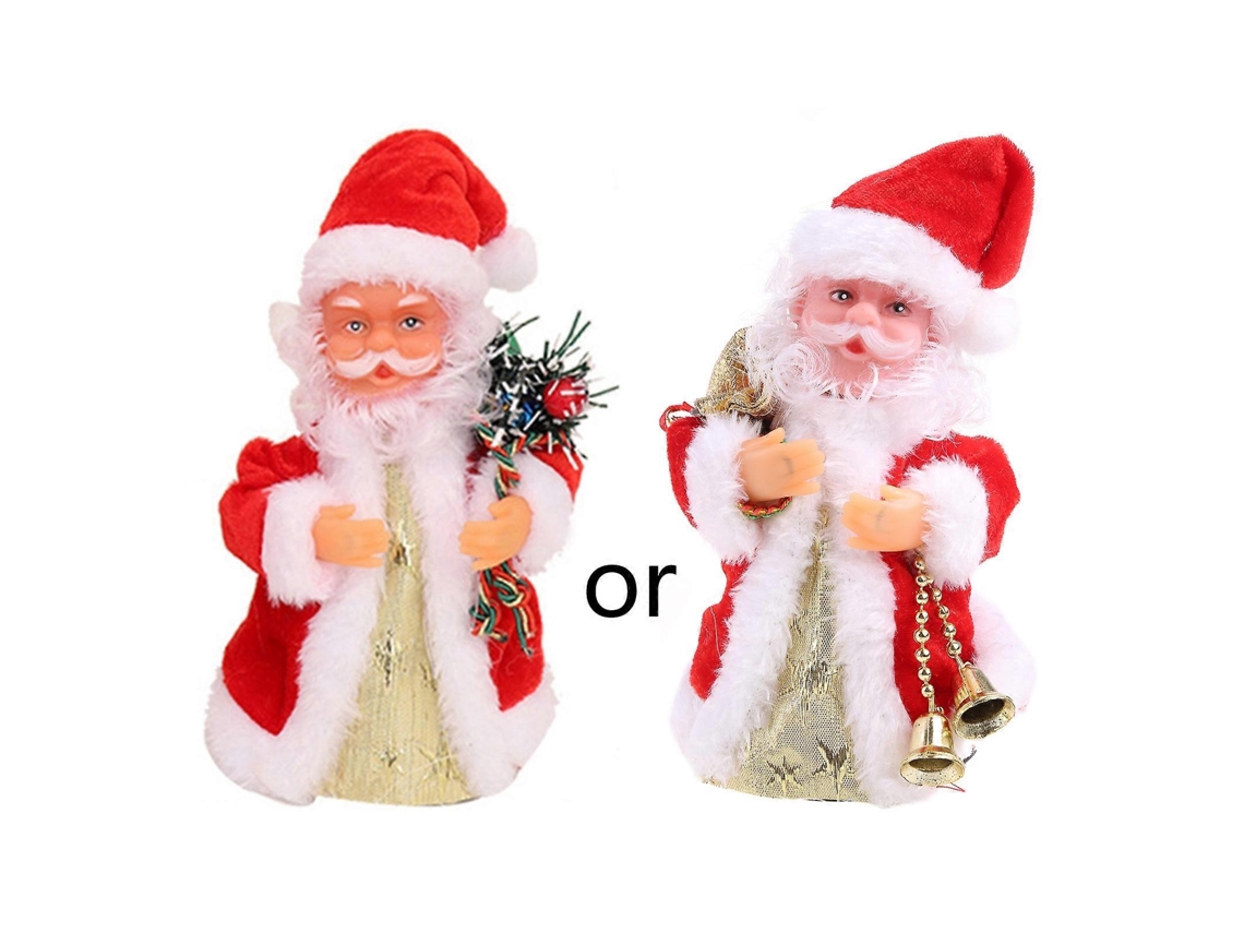 Boneco De Natal Elétrico Com Música E Movimento