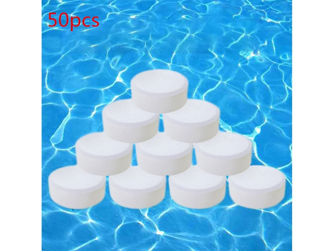50 Comprimidos Cloro Piscina Spa Limpos Eficazes