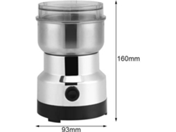 Moedor de Café Elétrico - Cinza - Moedor de Café e Especiarias 220V - HM-8300 S/MARCA