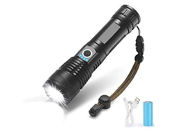 Lanterna Led Xhp50 90000 Lúmenes Batería 3200 Mah Resistente À Água Ipx 4 Alumínio