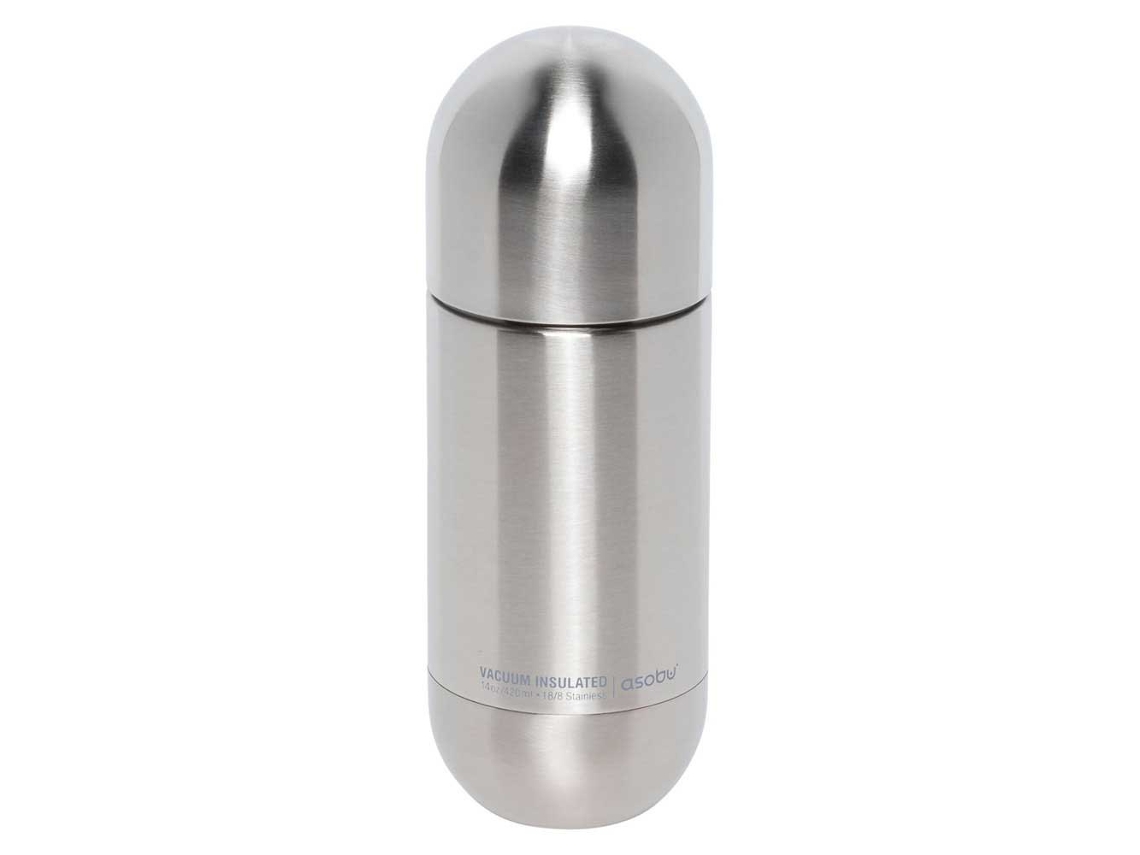 Garrafa Térmica Orb 460Ml Prateadoasobu