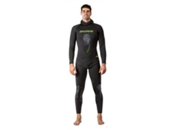 Wetsuit de Caça Submarina Comforty 5 Mm Preto Ssalvimar