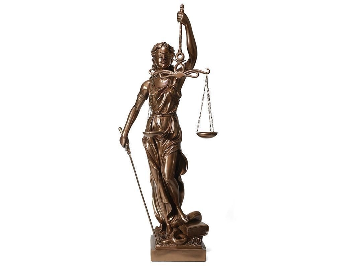 Estátua Da Deusa Da Justiça 2025 12,75 Polegadas Colecionável De Qualidade Museu Figura Grega Romana