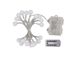 2026 luces de Cascada Led de Bola Redonda 8 Modos 20 Leds 2m Impermeable Regulable para Fiesta Decoración