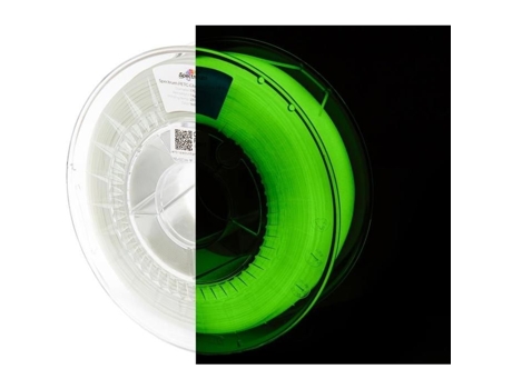 Filamento Spectrum Pet G Brilhante Não Escuro 1,75mm Amarelo Verde 1kg