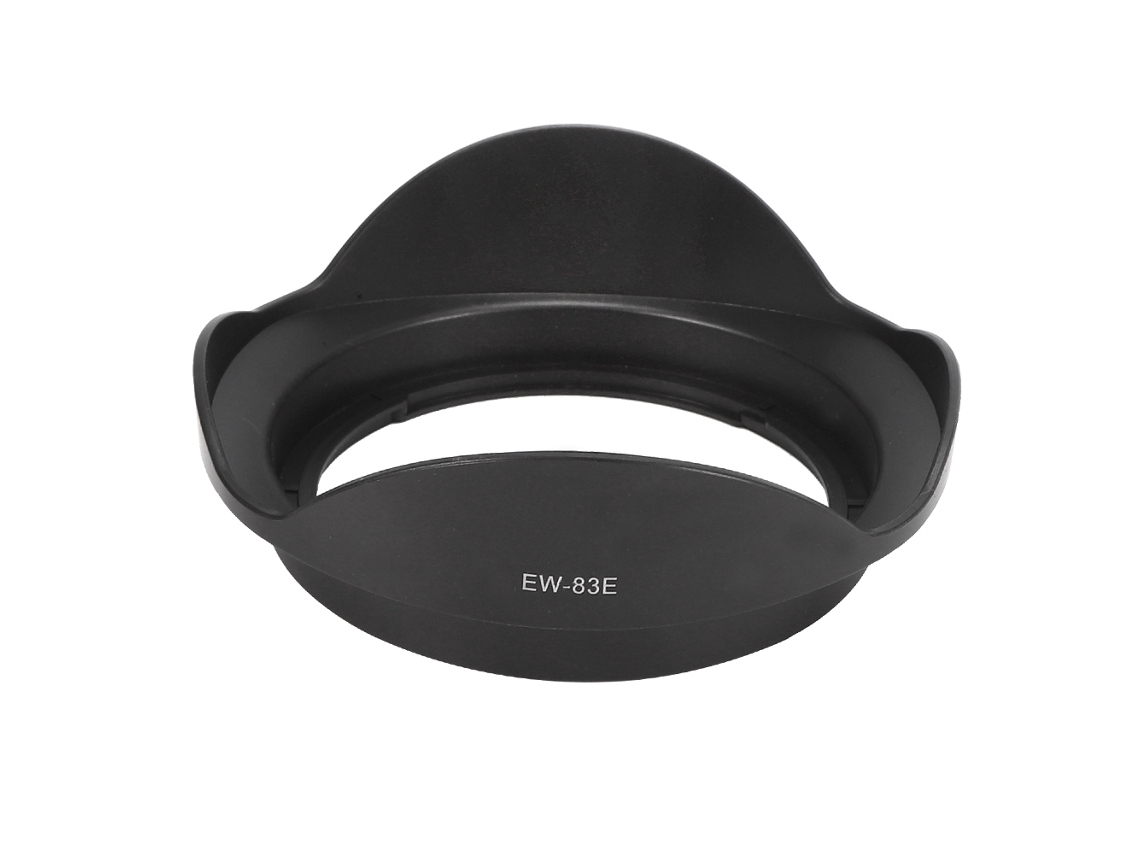 Capucha Para Lentes Ew‑83e De Plástico Negro, Compatible Con Lentes Ef 17‑40mm, 17‑35mm Y 20‑35mm L