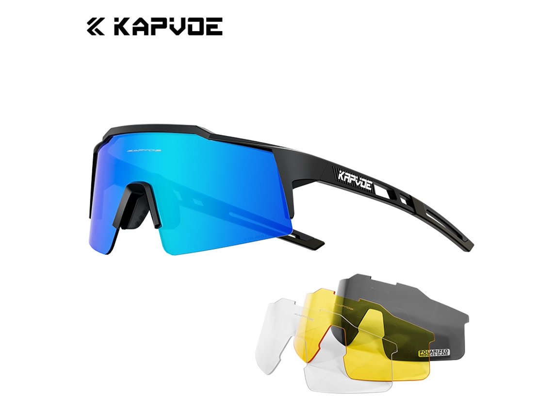 Óculos De Ciclismo Com Quatro Lentes, Óculos De Proteção Contra Vento Para Bicicleta, Para Bicicleta De Estrada.