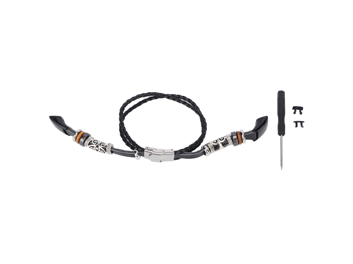 Pulseira de Couro Vintage para Honor 5 4 Pulseira de Relógio Retrô com Fivela Metálica