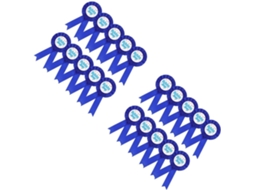 Broches De Aniversário Com Fita De Aniversário Atual