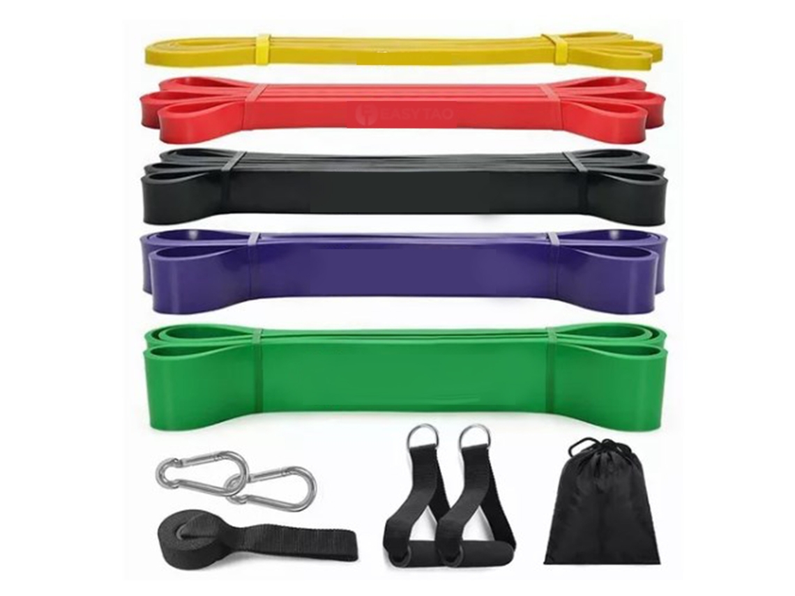 Yncm-conjunto 5 Bandas Elásticas Tpe Para Exercícios Em Casa