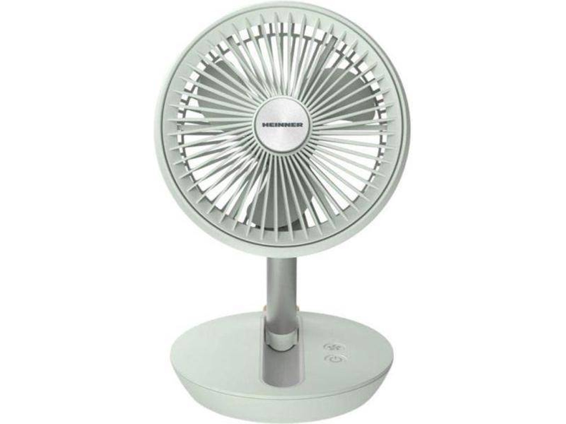 Ventilador HEINNER Recarregável 4000GR (15 cm - Verde)
