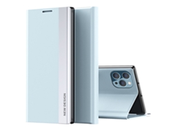 Capa Quedas Galvanizado Para Iphone 15 Pro Max Pele Sintética Azul