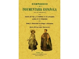 Livro Compendio De Indumentaria Española de J Natividad de Diego Y Gonzalez (Espanhol)