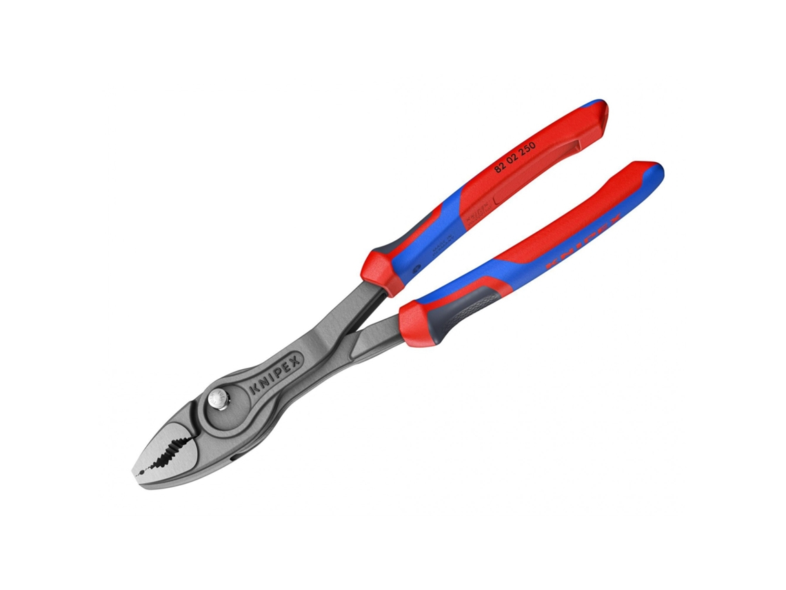 Alicate Knipex 82 02 250 Twingrip com Punhos Frontal e Lateral com Cabo Ergonômico, Multicolorido AQUAFORGE