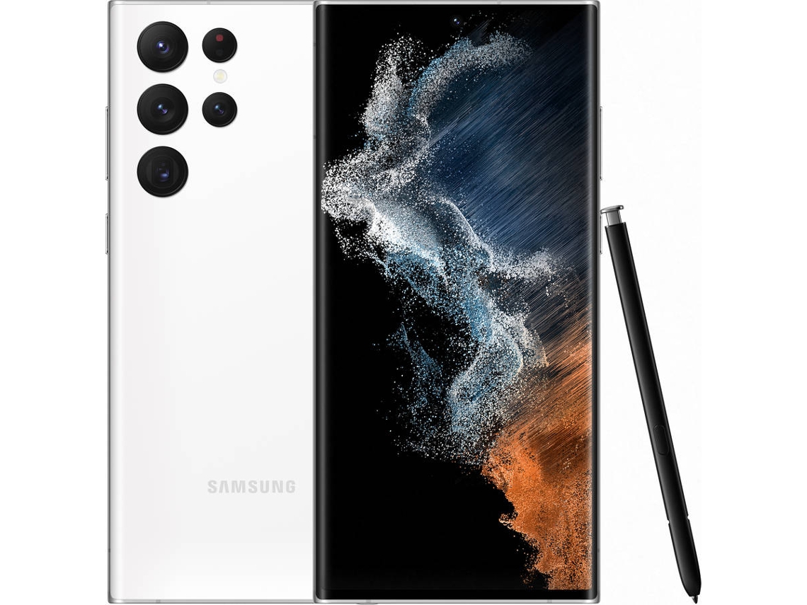 Smartphone SAMSUNG Galaxy S22 Ultra (6.8'' - 8 GB - 128 GB - Branco)